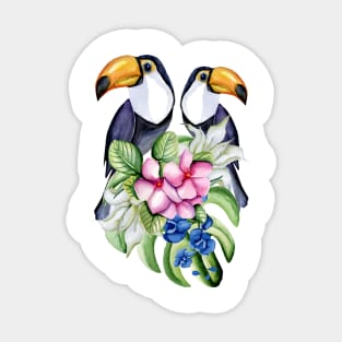 Toucans Sticker